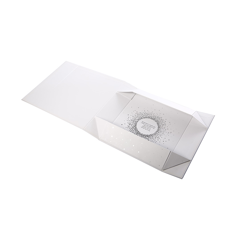 Folheto personalizado dobrável luxo branco personalizado kraft papel papelão de papelão de papelão de papelão magnético